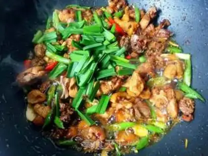 Make Spicy dry chicken step 11