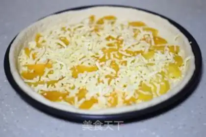 Make Peach pizza step 8