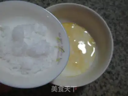 Make raisins and eggs step 3