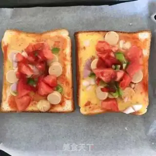 Make Bread pizza step 3