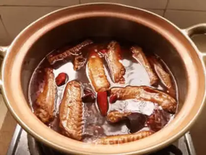 Make Spicy duck wings step 7