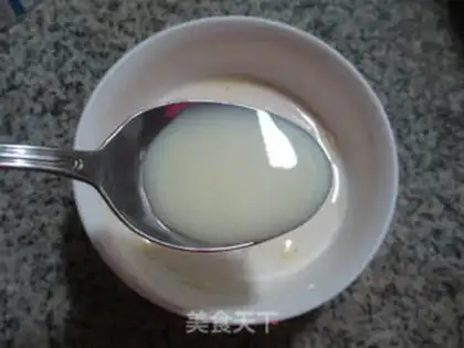 Make raisins and eggs step 4