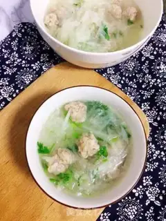 Make radish meatball soup step 8