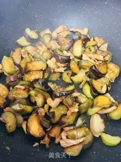 Make A regular eggplant step 3