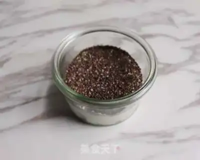 Make Cranberry Qia seed yogurt step 3