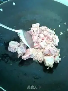 Make radish and fried meat step 4