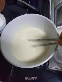 Make A rice cake step 1