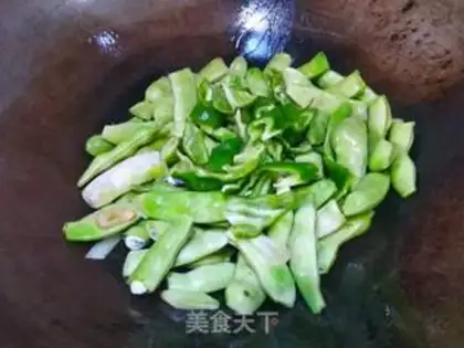 Make Sour olive beans step 7