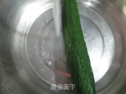 Make Powdered rice with duck eggs step 1