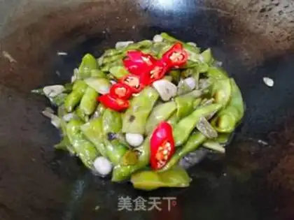 Make Sour olive beans step 10