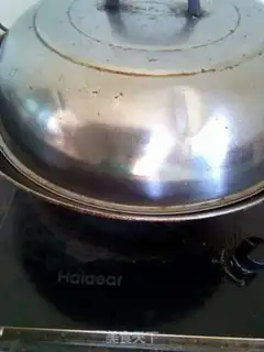 Make radish and fried meat step 10