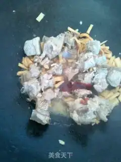 Make radish and fried meat step 11
