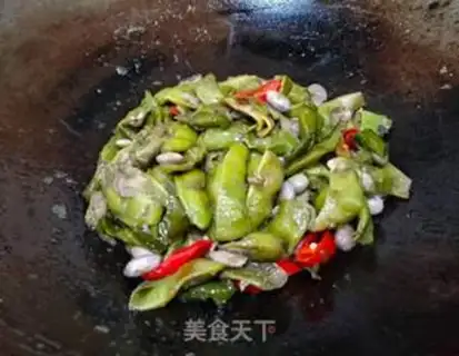 Make Sour olive beans step 12