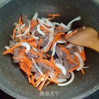 Make Steak noodles step 5