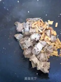 Make radish and fried meat step 12