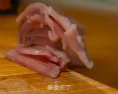 Make Garlic fried meat step 1
