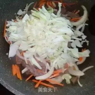 Make Steak noodles step 6