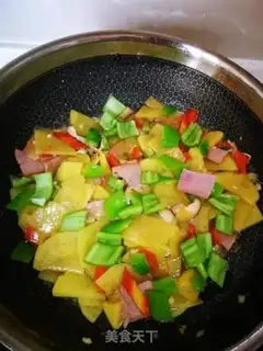 Make Spam chips step 5