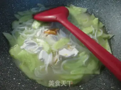 Make Powdered rice with duck eggs step 8