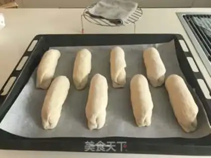 Make Hot dog cheese bread step 6