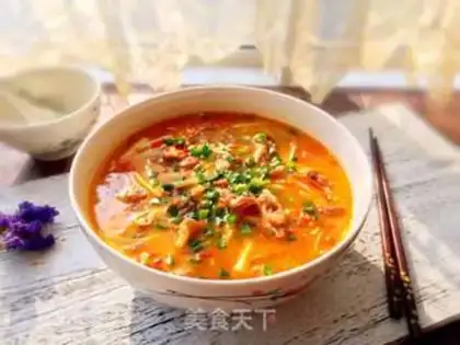 Make Sour soup, fat cow step 12