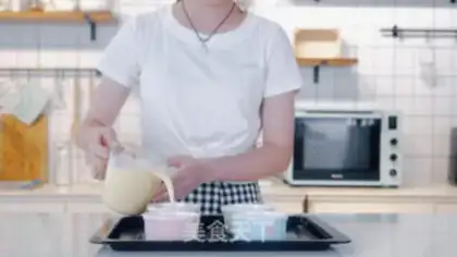 Make French caramel pudding step 5