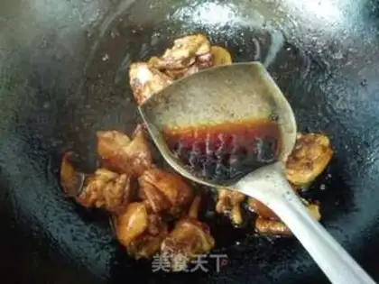 Make Potato carrot chicken leg step 8