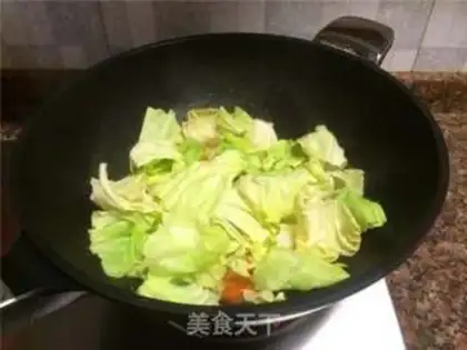 Make Tomato sprouts and cabbage step 4