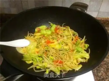 Make Tomato sprouts and cabbage step 6
