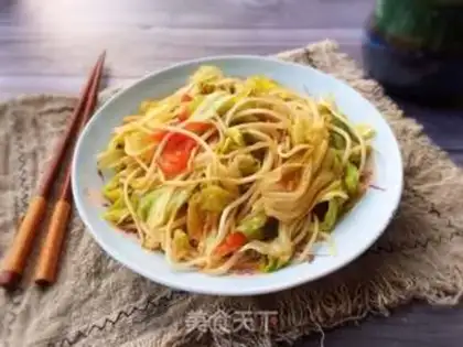 Make Tomato sprouts and cabbage step 8