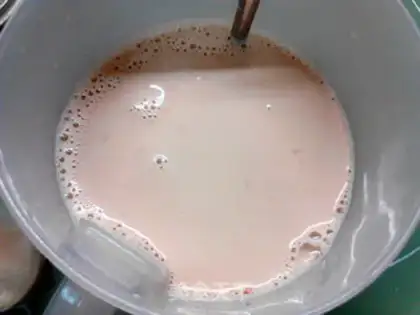Make Red tea yogurt step 7
