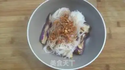 Make Garlic fan steamed eggplant step 16