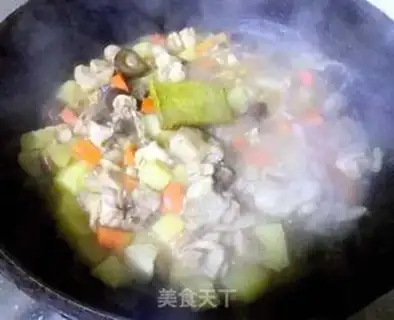 Make A curry chicken leg step 7