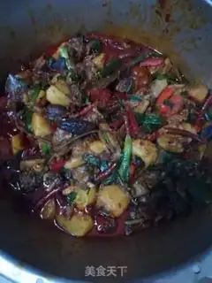 Make Yellow lamb step 9