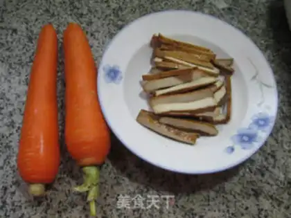 Make Scrambled carrots step 0