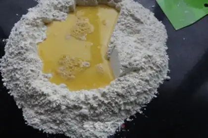 Make Sweet, hot dog bread step 1