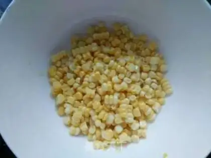 Make Ham sausage carrots for corn step 1