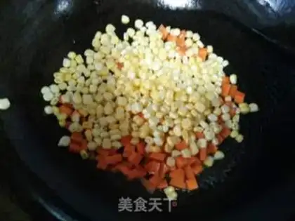 Make Ham sausage carrots for corn step 3
