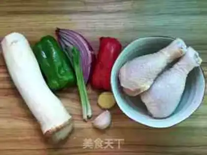 Make Black pepper abalone fried chicken step 0