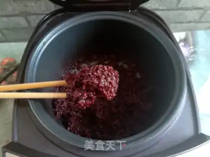 Make Blood rice pack step 1