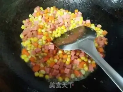 Make Ham sausage carrots for corn step 5