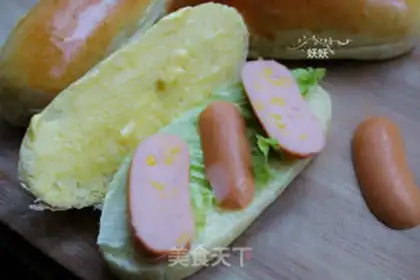 Make Sweet, hot dog bread step 12