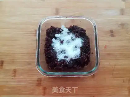 Make Blood rice pack step 2