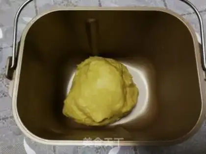 Make Pumpkin hot dog bread step 3