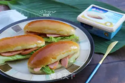 Make Sweet, hot dog bread step 15