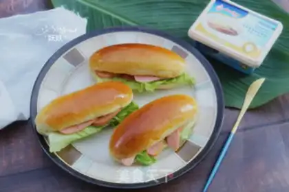 Make Sweet, hot dog bread step 16