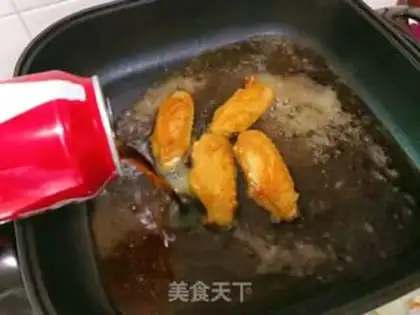 Make Coke chicken wings step 7
