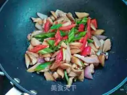 Make Black pepper abalone fried chicken step 8