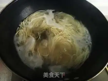 Make Put on the meat step 5