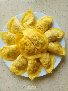 Make Egg dumplings step 4
